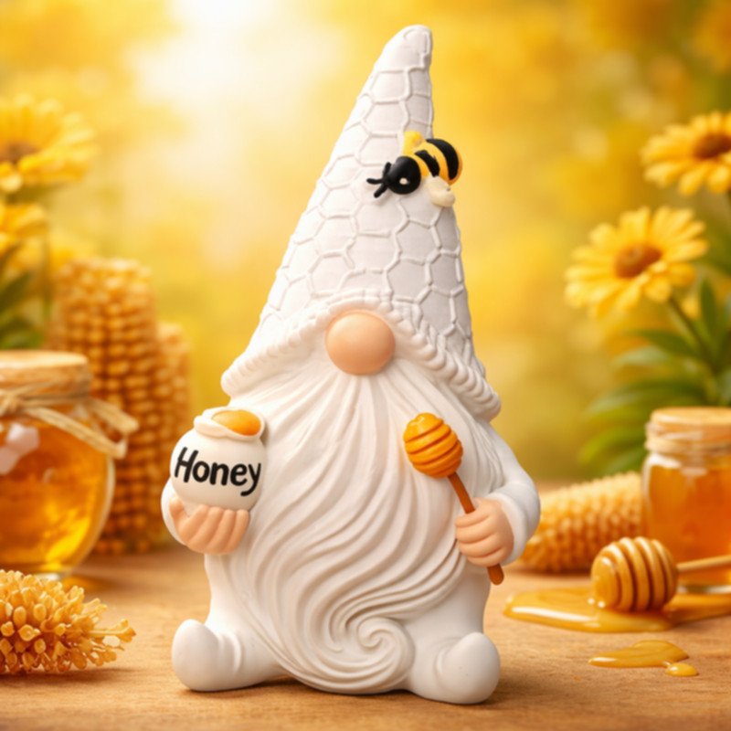 Deko Wichtel Biene handbemalt moderne Geschenkidee